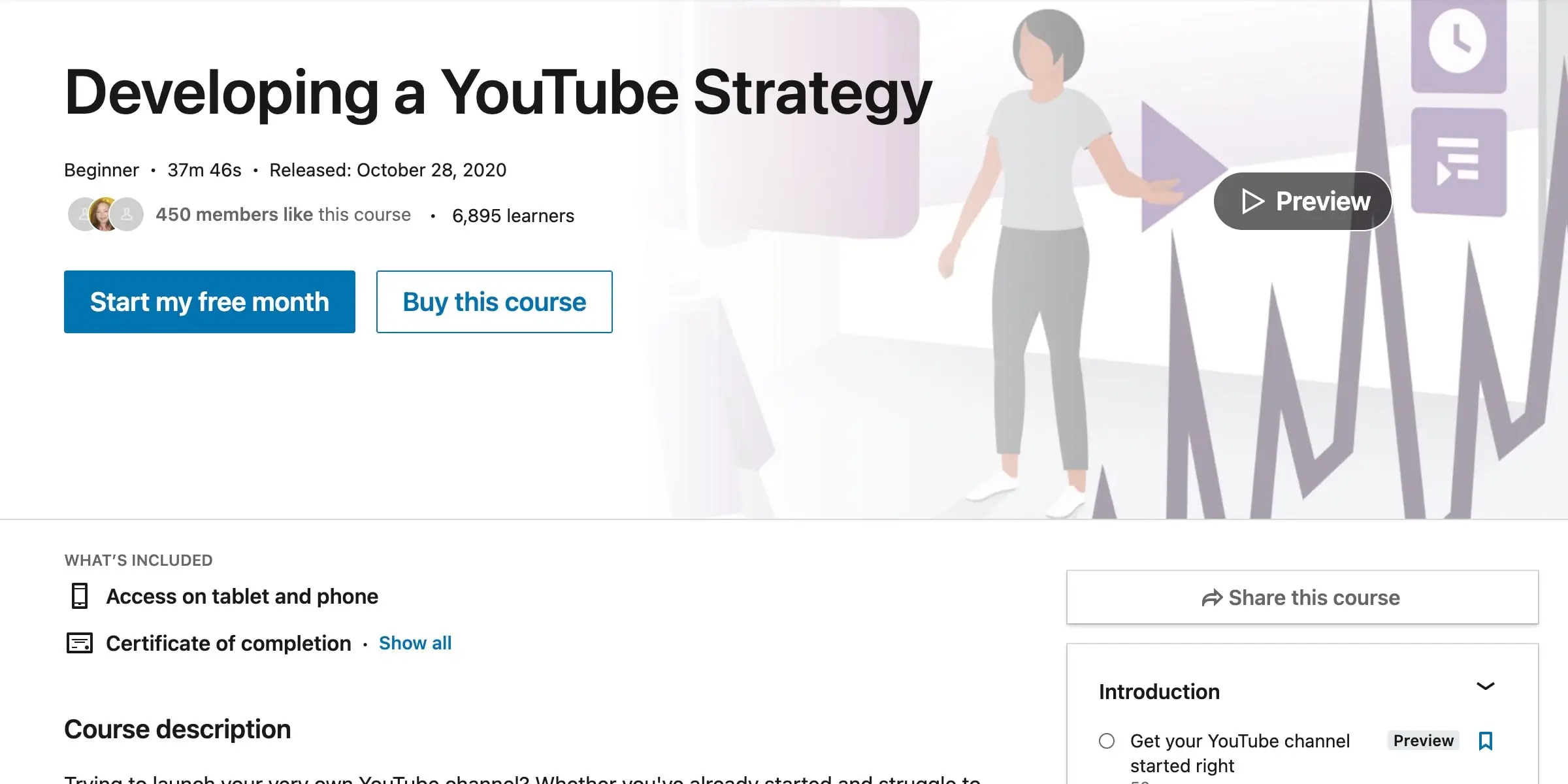 YouTube Strategy Course