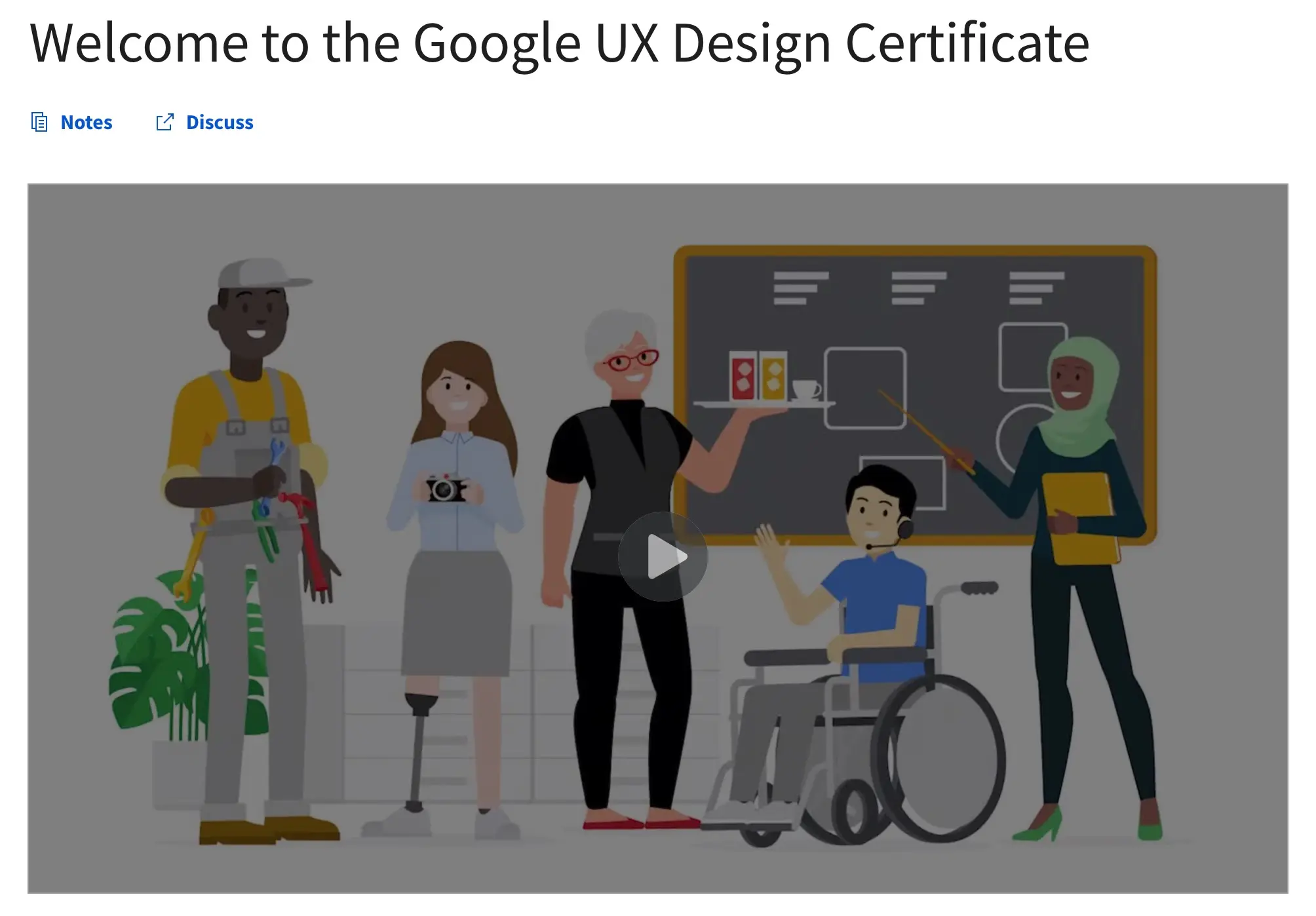 Foundations of User Experience (UX) Design Course.