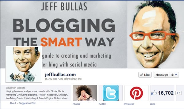 Jeff Bullas Facebook Page