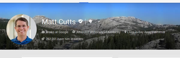 Matt Cutts Google Plus
