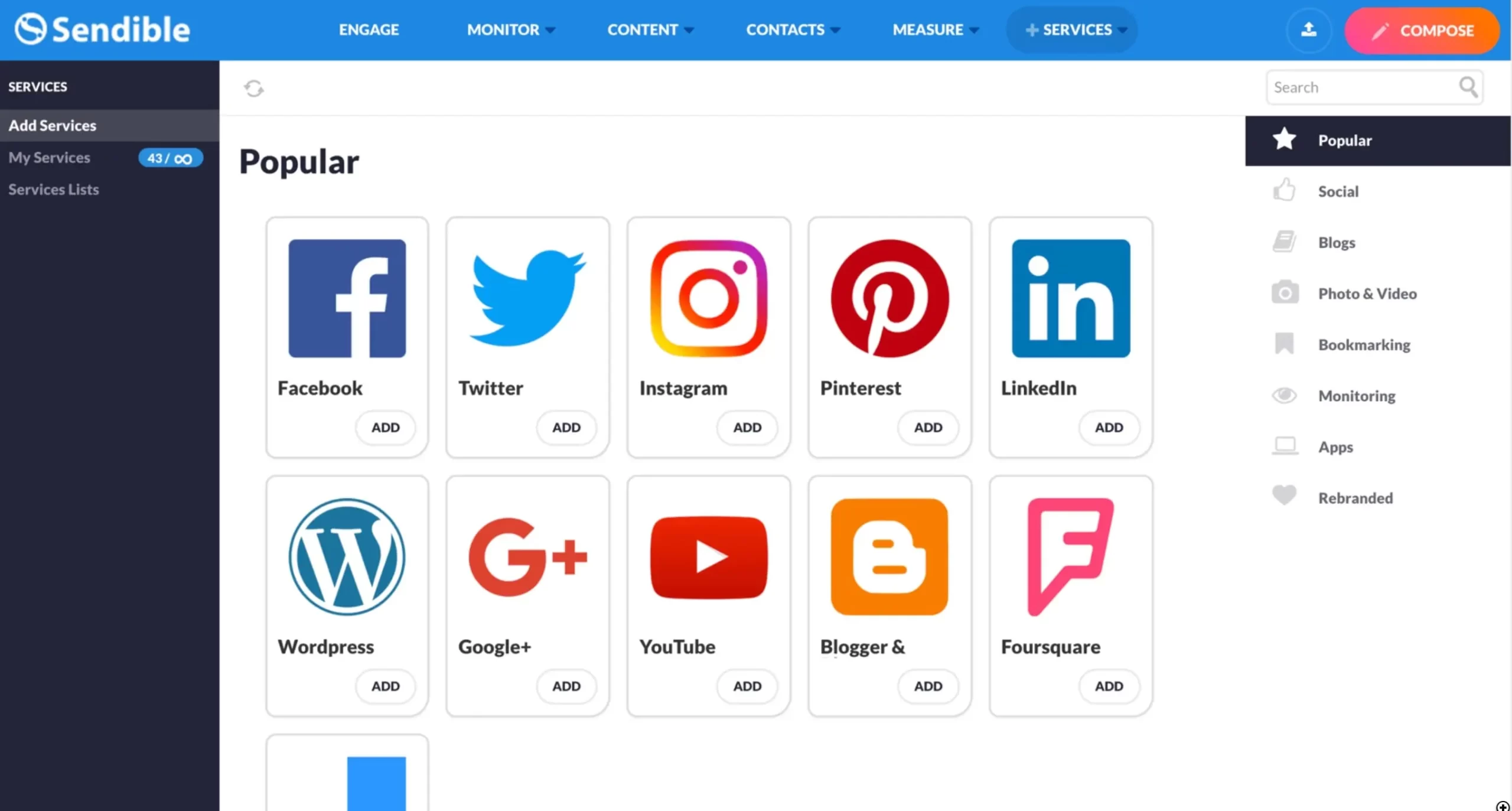 Sendible - Social Media Management Tool For Agencies