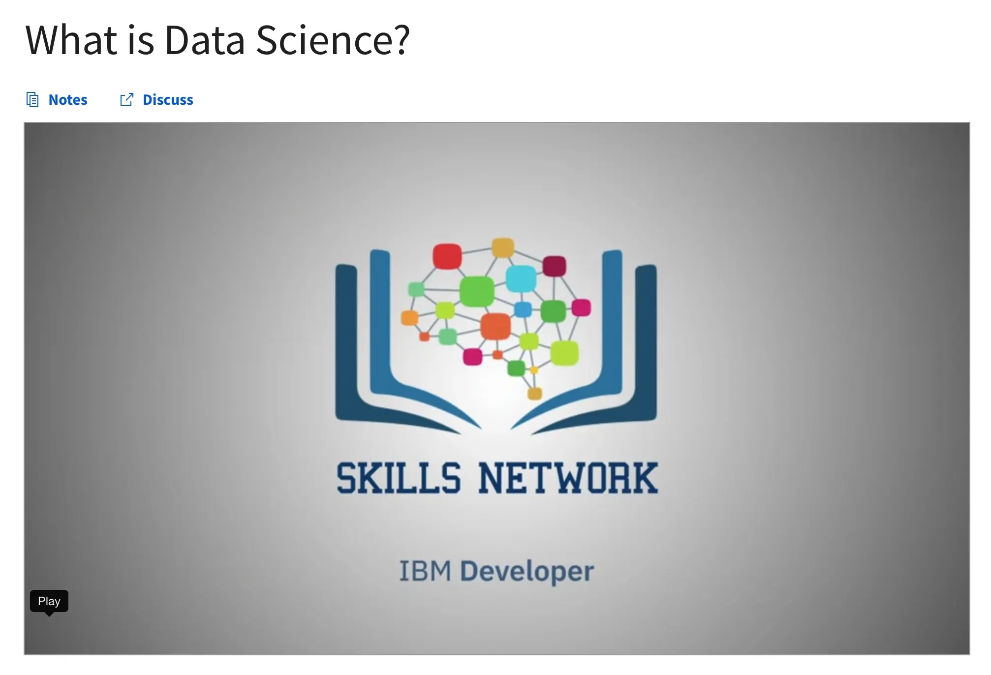 What is Data Science Course